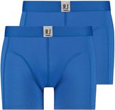 RJ Bodywear Onderbroek Boxershort Jort 2 Pack 35 044 Blauw 198 Mannen Maat - XXL