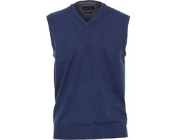 Casa Moda - Spencer - Heren - 3XL - Blauw - Katoen - 004460-spencer