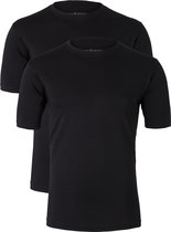 CASA MODA T-shirts (2-pack) - O-neck - zwart - Maat: 5XL