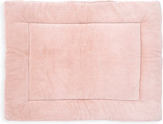 Jollein - Boxkleed (Pale Pink) - River Knit - Katoen - Speelkleed Baby - 80x100cm - Jollein