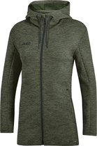 Jako - Hooded Jacket Premium Woman - Jas met kap Premium Basics - 40 - Groen