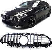 Mercedes CLS C257 Sport Grill Hoogglans Zwart / Chrome Amg GT Look Coupe Shooting Brake Panamericana