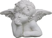 Statue de jardin ange - décoration pour intérieur / extérieur - béton