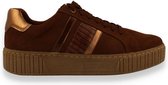 MARCO TOZZI  dames sneaker cognac BRUIN 38