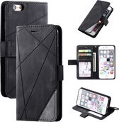 Book Case Apple iPhone XR | Hoogwaardig PU Leren Hoesje | Lederen Wallet Case | Luxe Uitstraling | Telefoonhoesje | Pasjeshouder | Portemonnee | Zwart