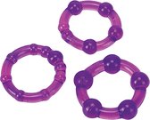 Ultra Soft & Stretchy Pro Rings Purple - Cockringen - Seven Creations