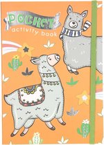 Pocket Kleur- en Spelletjesboek "Lama"
