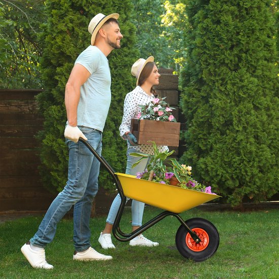 Relaxdays kruiwagenband met binnenband - set van 2 - 3.50-6" - luchtband - tot 136 kg van Relaxdays — afbeelding 4