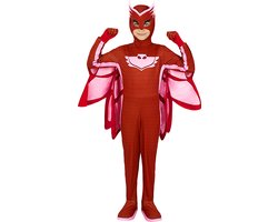 FUNIDELIA Deluxe Owlette PJ Masks kostuum voor meisjes - 107 - 113 cm