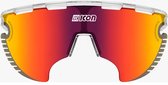 Scicon - Fietsbril - Aerowing Lamon - Crystal Gloss - Multimirror Lens Rood