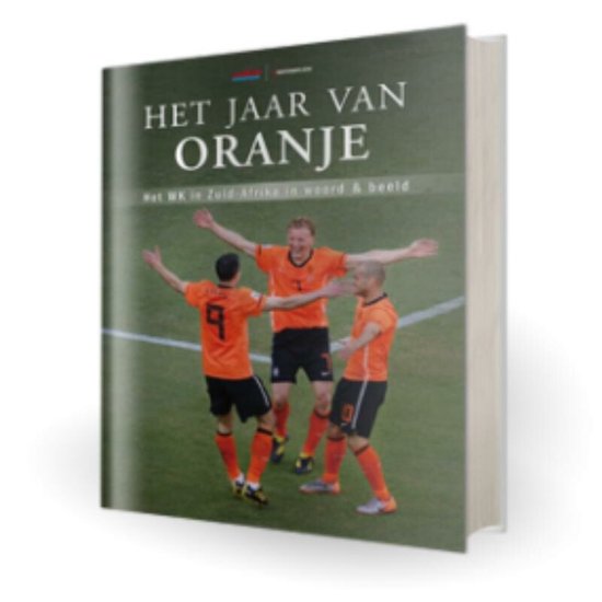 Cover van het boek 'Het jaar van Oranje' van Jaap Visser