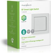 Nedis RFWS10WT Rf Smart Wandschakelaar Enkelvoudig