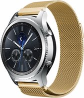 Milanese Loop goud voor de smartwatch bandjes