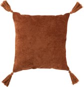 Kussen | karton | oranje | 45x45x (h)3 cm