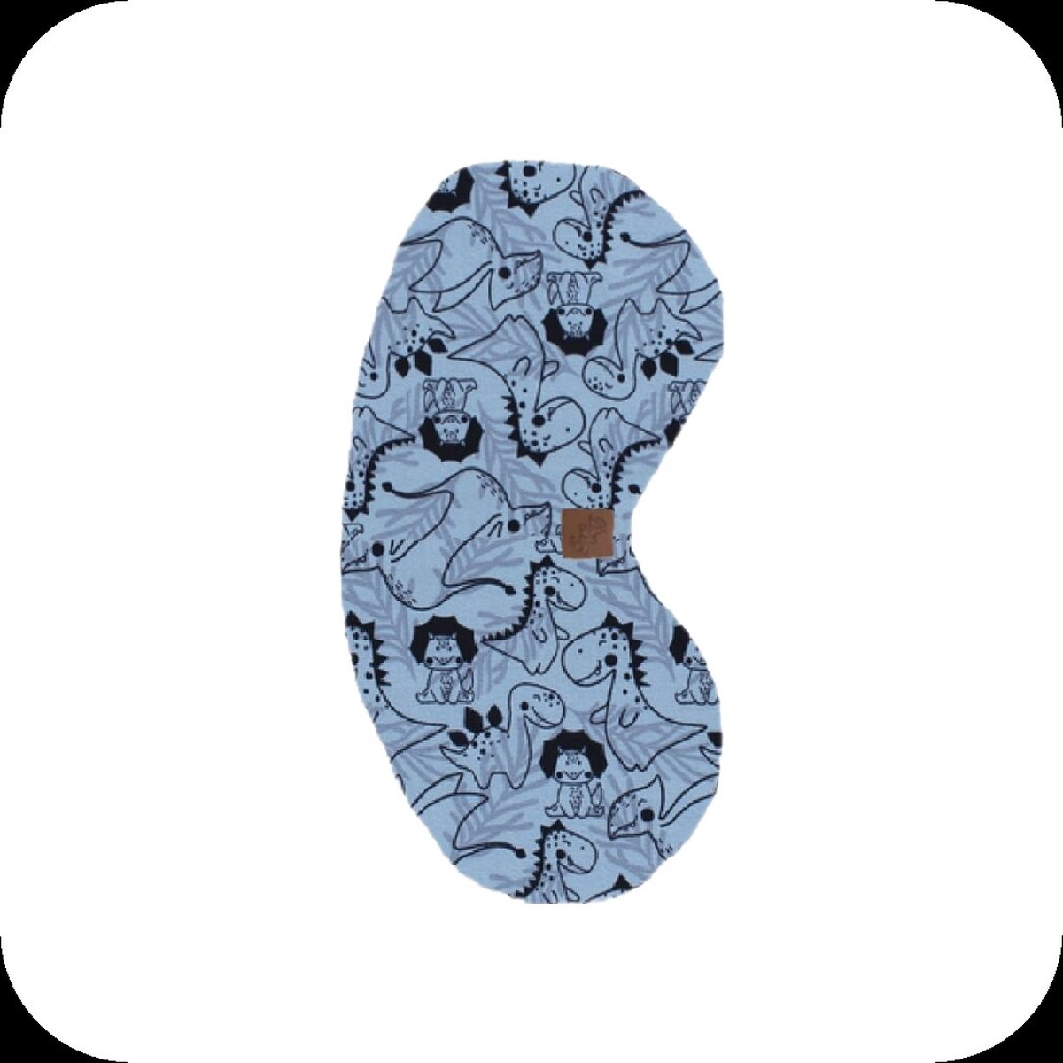 Goedkoopste Schouder spuugdoek dino blauw