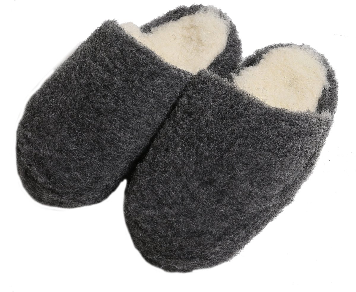 Alwero sloffen Basic Slipper Antraciet 45-46