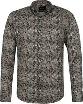 Suitable - Overhemd BD Driehoeken - XL - Heren - Slim-fit