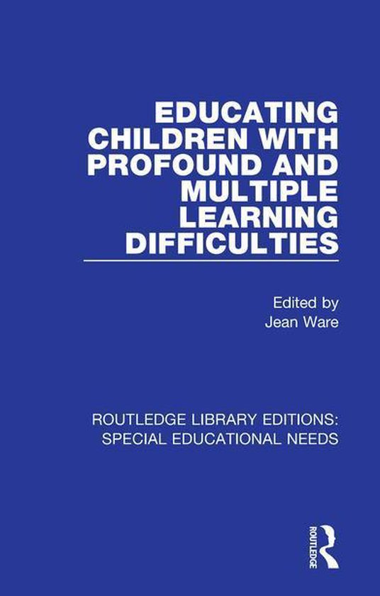 Routledge Library Editions: Special Educational Needs - Educ ... - cover