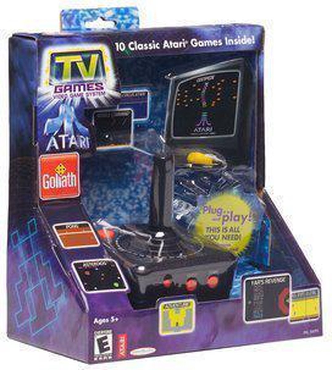 Atari retro console - Inclusief 10 Atari games - Goliath