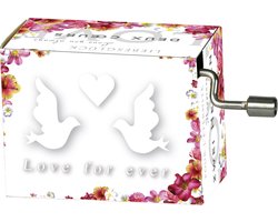 Muziekdoosje bruiloft en huwelijk met melodie wedding march classic