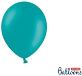 """Strong Ballonnen 23cm, Pastel Lagoon blauw (1 zakje met 50 stuks)"""