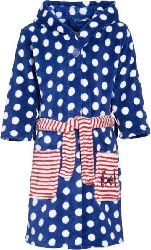 Kinderbadjassen met print-Marine-110/116
