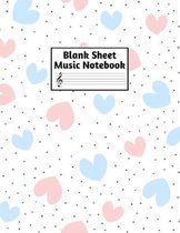 Blank Sheet Music Notebook