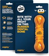 Tasty Bone - Mighty -  Rubber Dental Bone