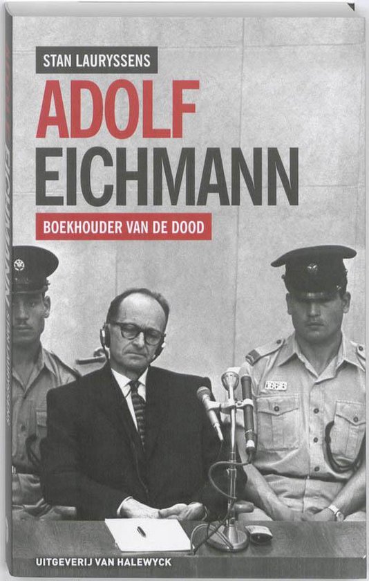Cover van het boek 'Adolf Eichmann' van S. Lauryssens