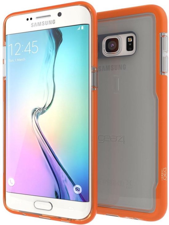 GEAR4 Black IceBox Case - Samsung Galaxy S6 Plus Cover Oranje | bol.com