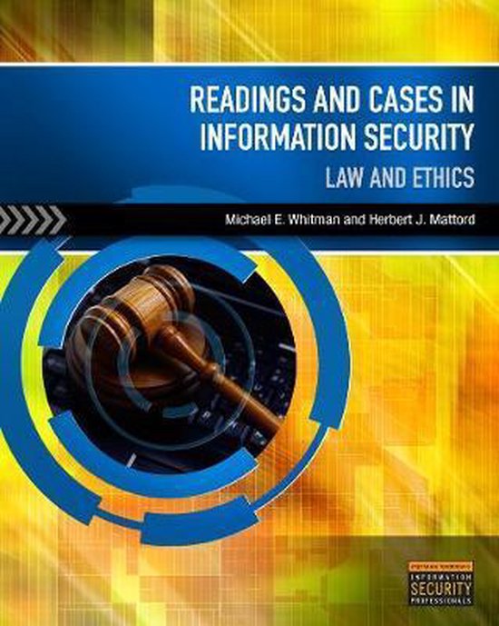 Readings & Cases in Information Security - cover