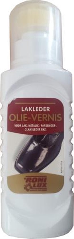 Ronilux Lakleder Olie-Vernis Kleurloos (Schoenonderhoud -  Lakleer/Metallic/Parelmoer) | bol.com