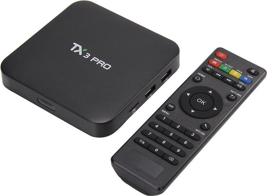 4K UHD Smart TV Movie BOX met afstandsbediening, Kodi & Android 6.0 Amlogic  S905X Quad... | bol