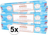 5x Nag Champa wierook Karma 15 gram