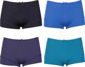 RJ Bodywear 4-pack: Donkere Mix - S