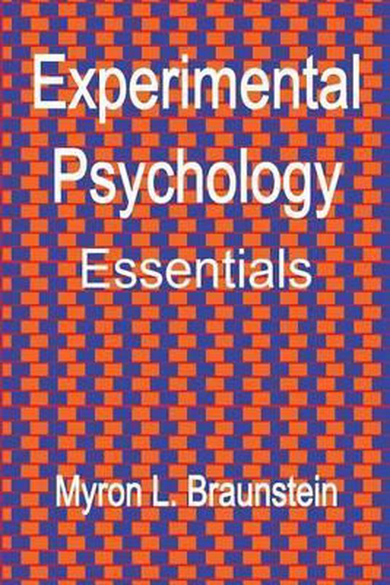 Experimental Psychology Essentials - cover
