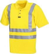 Blåkläder 3311-1009 Piqué Polo High Vis Geel maat S