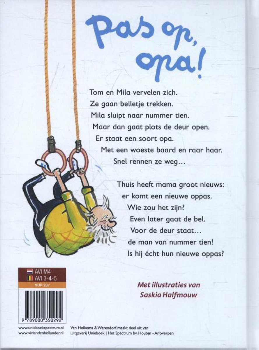 Pas op, opa! AVI M4 - back cover