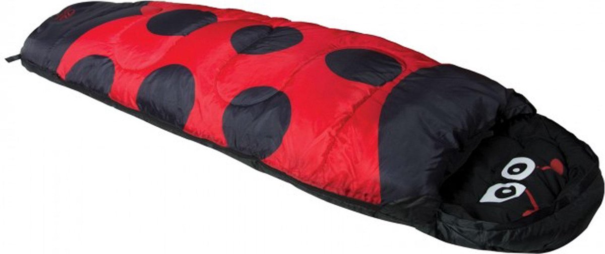 Highlander MummieslaapzakKinderen - rood/zwart