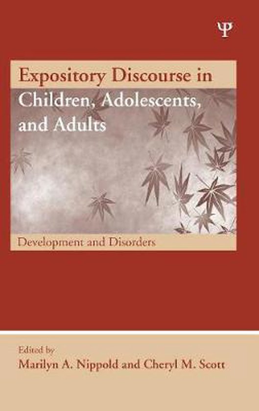 Expository Discourse in Children, Adolescents, and Adults - cover