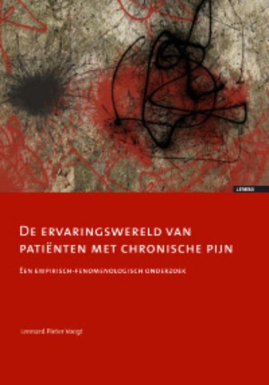 Cover van het boek 'De ervaringswereld van patiënten met chronische pijn / druk 1'