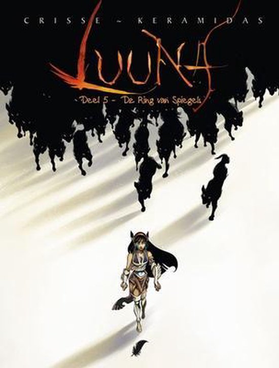 Cover van het boek 'Luuna 005 De ring der spiegels'