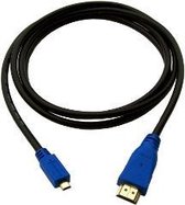 Accell H121C-006B-R HDMI kabel 1,8 m HDMI Type A (Standaard) HDMI Type D (Micro) Zwart, Blauw