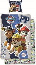 Paw Patrol Let's Go Dekbedovertrek - Eenpersoons - 140x200 cm - Multi