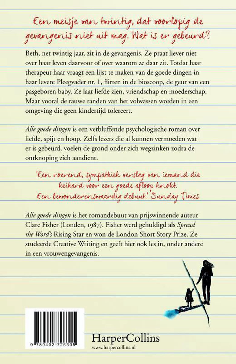 Alle goede dingen - back cover