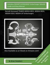 Komatsu EM440T 6135818400 Turbocharger Rebuild Guide and Shop Manual
