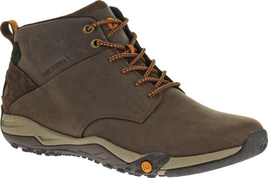 Merrell Helixer Morph Chukka Men's Walking Shoe - Wandelschoenen - Mannen - Maat 41.5 - Bruin