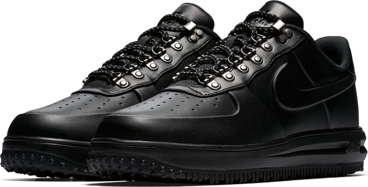 Nike Lunar Force 1 Duckboot Low Sneakers Maat 42 Mannen zwart bol