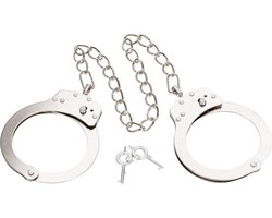 Pipedream Fetish Fantasy HandBoeien Metal Leg Cuffs zilver