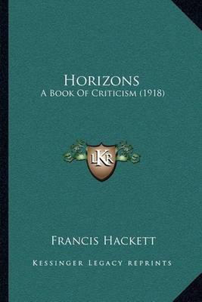 Horizons van Francis Hackett